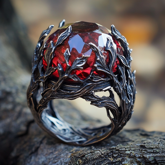Ruby Ring of Protection - Kitje Jewelry
